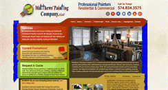 Desktop Screenshot of matthewspainting.com